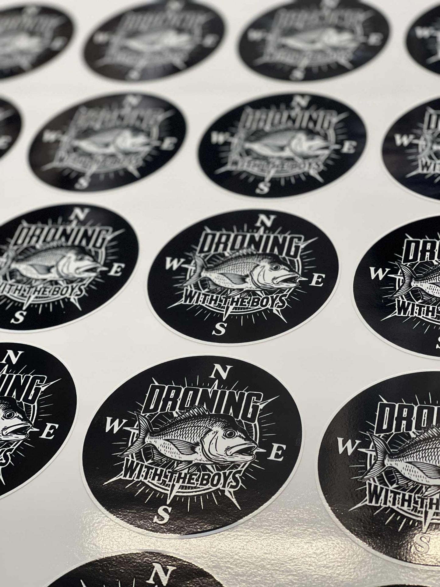 100mm PRINTED - DIE CUT STICKERS
